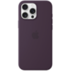 iPhone 16 Pro Max Silicone Case with MagSafe - Plum,Model A3316