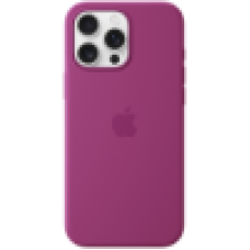 iPhone 16 Pro Max Silicone Case with MagSafe - Fuchsia,Model A3316