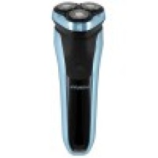 Бритва роторная Hyundai H-SH8088 реж.эл.:3 питан.:аккум. голубой/­черный