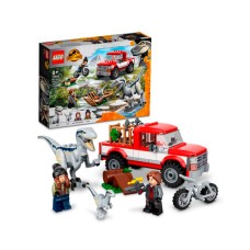 Конструктор LEGO Jurassic World Блу и поимка велоцираптора