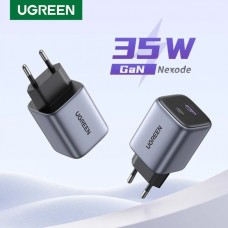 Зарядное устройство Ugreen CD350 (15539) Nexode 35W/ 1*USB-C/1*USB-A/ GaN Tech Fast Charger