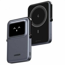 Пауэрбанк UGREEN PB571 35605B 5000mAh Magnetic Wireless Power Bank 35605B USB-C