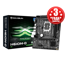 Материнская плата Maxsun Challenger H610M-D