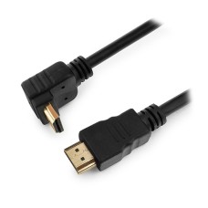 Кабель SVGA, Cablexpert CC-HDMI490-10, 3м Cable HDMI to HDMI, угловой разъем