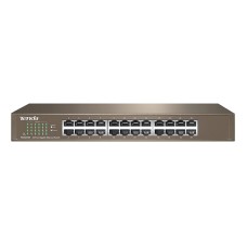 Сетевой коммутатор Tenda TEG1024D Switch 24 port 10/­100/­1000M, Auto MDI/­MDI-X, rack/­desktop, int. PS