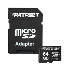 Карта памяти Patriot LX PSF64GMCSDXC10, 64GB