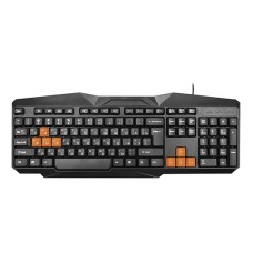 Клавиатура USB, Ritmix RKB-152, Черный 