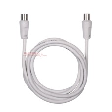 Удлинитель TV-m -> TV f, Ritmix RCC-073 Cable (удлинитель), coaxial, 1.5m, white