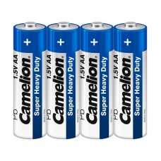 Батарейки Camelion AA (R6P-SP4B) super heavy duty, комплект - 4 штуки