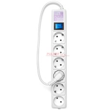 Сетевой фильтр Power Cube Куб SPG(5+1)-16B-0.5M, 0.5м, Белый 6 розеток, 16A/­3.5кВт