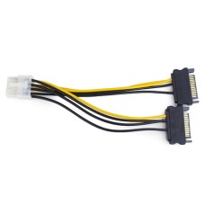 Кабель питания Cablexpert CC-PSU-83 Cable converter for power supply 2 x SATA power -> 8 pin