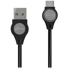 Кабель USB, Ritmix RCC-439 Black, 1.0м, Черный Cable Type A - Type C, 2A