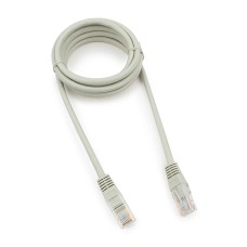 Патч-корд Cablexpert PP10-1.5M, серый Cable Patch cord UTP 5e-Cat 1.5 m