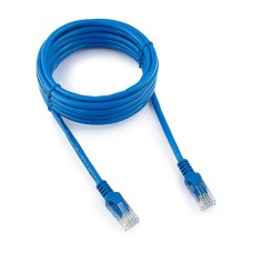 Патч-корд Cablexpert PP10-3M/­B, синий Cable Patch cord UTP 5e-Cat 3 m