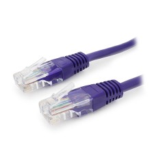 Патч-корд Cablexpert PP12-0.25M/­V, фиолетовый Cable Patch cord UTP 5e-Cat 0.25 m