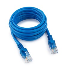 Патч-корд Cablexpert PP10-2M/­B, синий Cable Patch cord UTP 5e-Cat 2 m