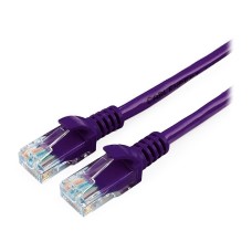 Патч-корд Cablexpert PP12-1.5M/­V, фиолетовый Cable Patch cord UTP 5e-Cat 1.5 m