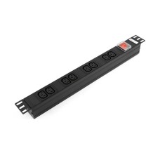 Сетевой фильтр Gembird EHB8-4, Черный 8 розеток, Black