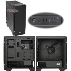 Корпус Zalman S3, Midi Tower, Черный