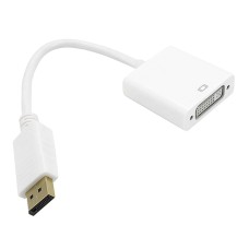 Конвертер DP m -> DVI f, Cablexpert A-DPM-DVIF-002-W, Белый Converter, DisplayPort  A-M-DVIF-002-W, white