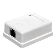 Розетка сетевая Cablexpert NAS212 Net Socket RJ-45, экранированный, 1 разъём