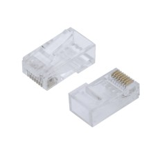 Коннектор RJ-45 Cablexpert  LC-8P8C-002, упаковка Connector Cat.6, for UTP, (в пакете 100 штук)