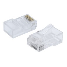 Коннектор RJ-45 Cablexpert PLUG3UP6/­10, упаковка Connector for UTP, (в пакете 10 штук)