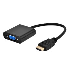 Уц. Конвертер HDMI m -> D-Sub (VGA) f, Cablexpert A-HDMI-VGA-04,вскрыта упаковка Converter, black,вскрыта