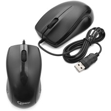 Мышь Gembird MUSOPTI9-905U, Optical, 1000 dpi, USB, Черный Mouse black