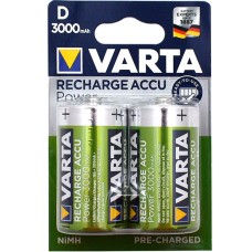 Аккумуляторы Varta D (HR20) [56720-2] Power Accu NiMH (R2U), 3000mAh/­1.2V, комплект - 2 штуки [56720-2]