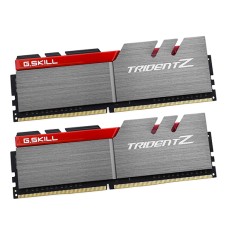 Комплект модулей памяти G.Skill Trident Z, F4-3200C16D-32GTZ DDR4, 32 GB, grey/­red DIMM kit <3200MHz> (2x16GB), 16-18-18-38