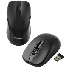 Мышь Gembird MUSW-320, Wireless, optical, 1AA, USB, Черный Mouse black