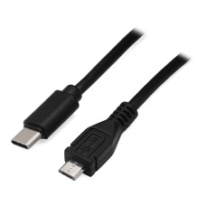 Кабель USB, Cablexpert CCP-USB2-mBMCM-6, 1.8м Cable micro USB - Type C, USB 2.0, black