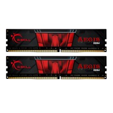 Комплект модулей памяти G.Skill Aegis, F4-2666C19D-16GIS DDR4, 16 GB, 1.20V DIMM kit <2666MHz> (2x8GB), 19-19-19-43