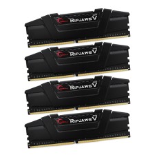 Комплект модулей памяти G.Skill RipJaws V, F4-3200C16Q-128GVK, DDR4, 128 GB, Black
