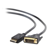 Кабель SVGA, DisplayPort to DVI, 1.0m, Cablexpert CC-DPM-DVIM-1M Cable