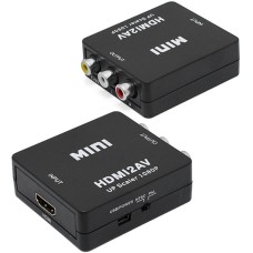 Конвертер HDMI Cablexpert DSC-HDMI-CVBS-001 converter, HDMI -> AV (Composit + Audio (R/­L)), USB power