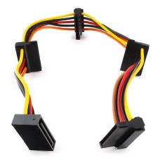 Конвертер SATA x Sata power Cable internal for 4 HDD, Cablepert CC-SATAMF-03