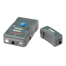 Тестер сетевого кабеля Cablexpert NCT-2 RJ11+RJ12, 4USB, для UTP/­STP/­USB