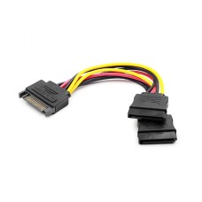 Конвертер Sata-Sata power, Cablexpert CC-SATAM2F-01 Cable internal SATA, for 2 HDD SATA