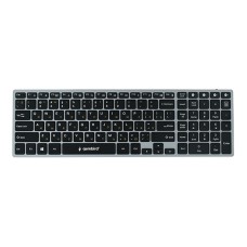 Клавиатура USB, Gembird KBW-2 KeyBoard Bluetooth, BT wireless, gray