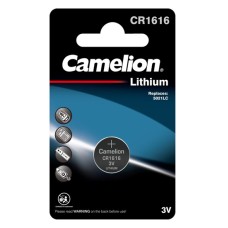 Батарейка Camelion CR1616-BP1 lithium, 3V, 1pc pack