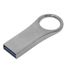 Флешка USB Silicon Power, Jewel J80, 128GB, Серый flash SP128GBUF3J80V1T, USB 3.2, silver