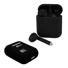 Беспроводная гарнитура Ritmix RH-825 BTH TWS, Черный Bluetooth Garnitura 32 Ohm, 99dB, 20-20000Hz, BT 5.0, dock, black