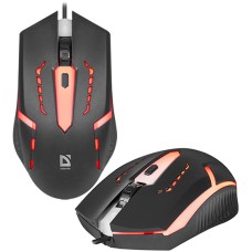 Мышь Defender Flash MB-600L B, USB, (52600) Mouse Optical 800-1200 dpi