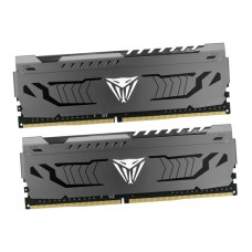 Комплект модулей памяти Patriot Viper Steel, PVS416G360C8K, DDR4, 16GB, Черный DIMM 16 GB kit <3200MHz> (2x8GB), CL 18-22-22-42