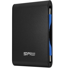Внешний жесткий диск Silicon Power A80, SP020TBPHDA80S3K, 2 TB, black