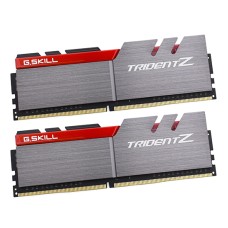 Комплект модулей памяти G.Skill Trident Z, F4-3600C17D-16GTZ, DDR4, 16 GB, grey/­red DIMM kit <3600MHz> (2x8GB), 17-18-18-38