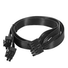 Кабель Molex 12 pin -> 2x8(6+2)pin (переходник для питания видеокарт), Cablexpert CC-PSU-2812 Cable converter for power supply