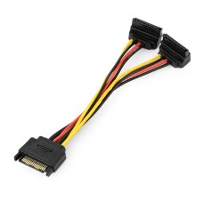 Конвертер Sata-Sata power, Cablexpert CC-SATAM2F-02 Cable internal SATA, for 2 HDD SATA